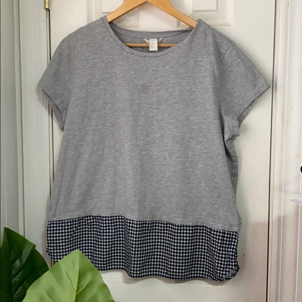 3/$25 ⭐️ H&M gingham top